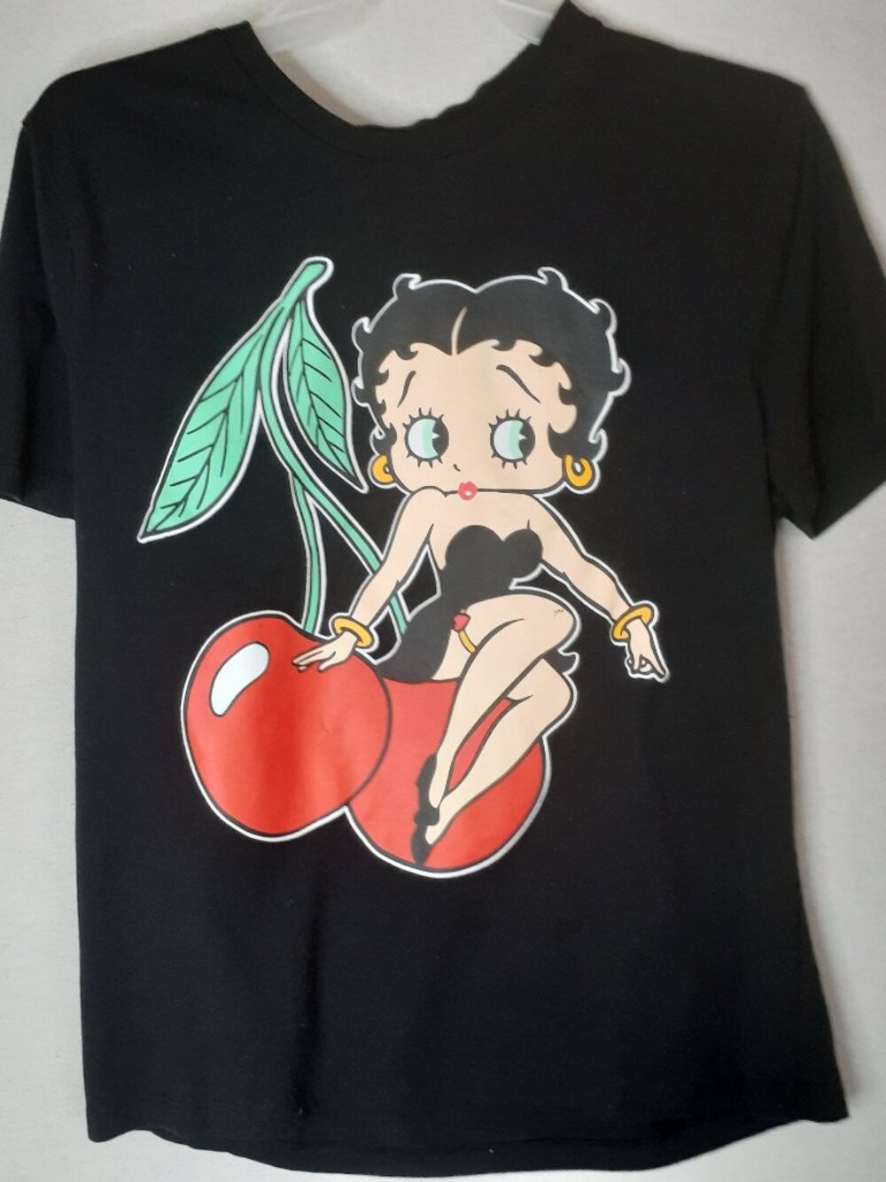 Betty Boop Ladies M black tee shirt